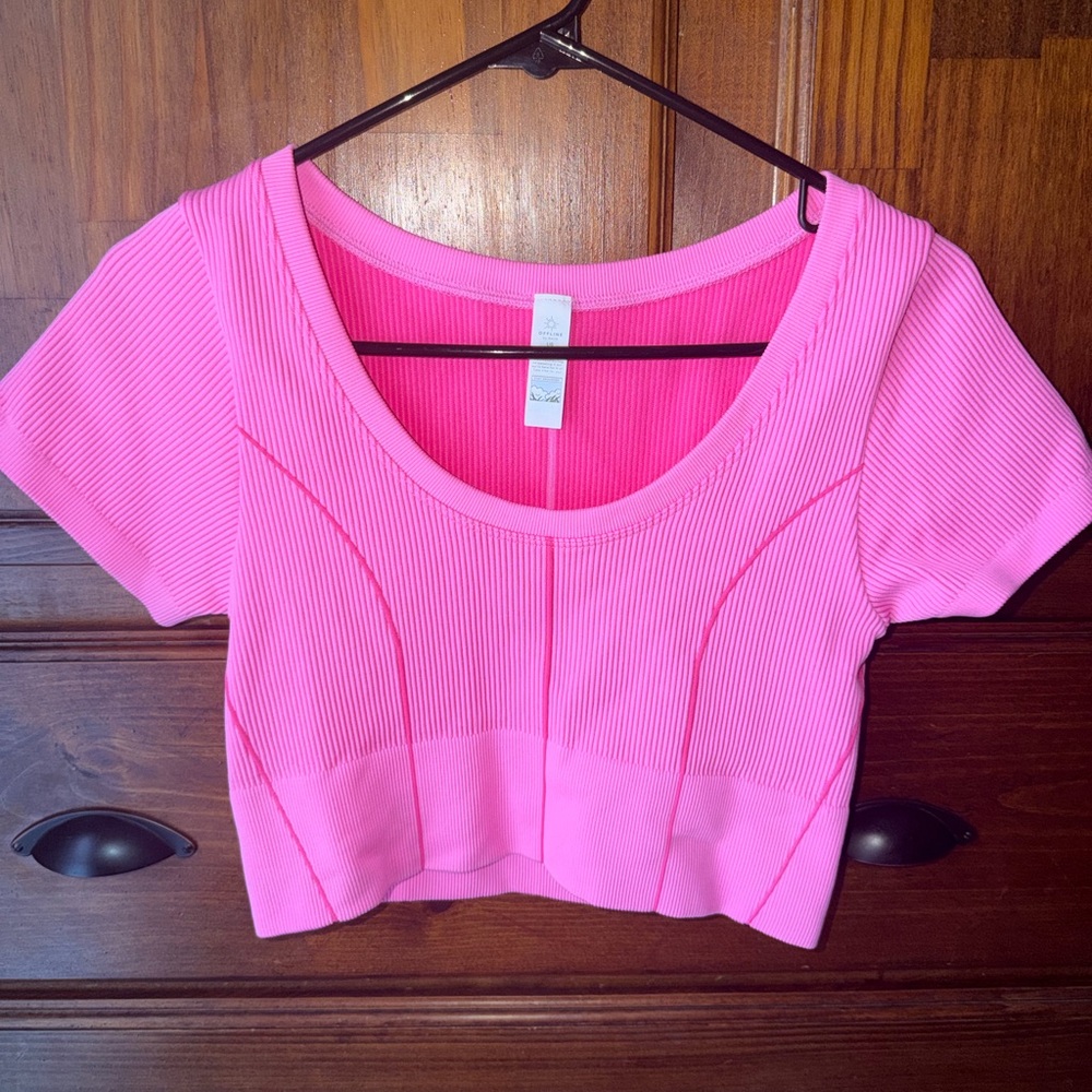 Offline By Aerie Seamless Corset Top NWOT